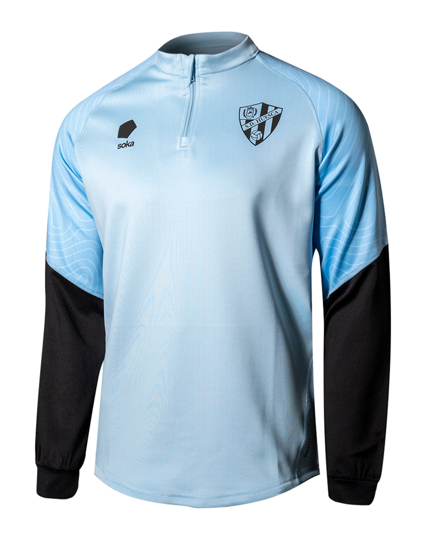 Sudadera SD Huesca Training 2024-2025 Blue - Main Image