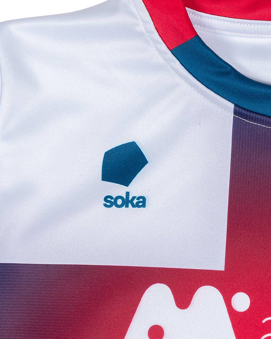 Conjunto SD Huesca Segunda Equipación Bebé 2025-2026