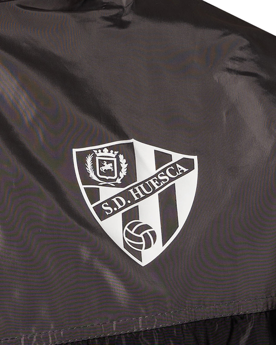 Chubasquero SD Huesca Training 2024-2025 Black