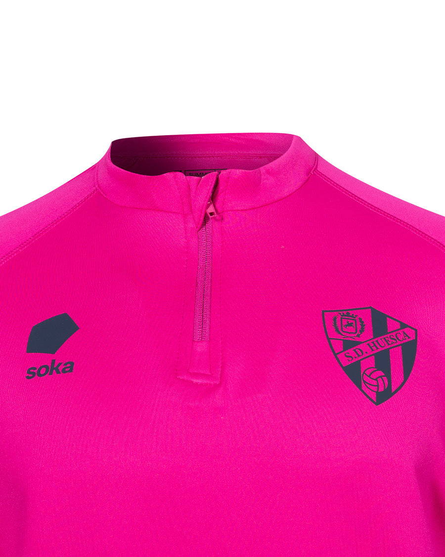 Sudadera Training Winter 2025-2026 Fucsia Niño