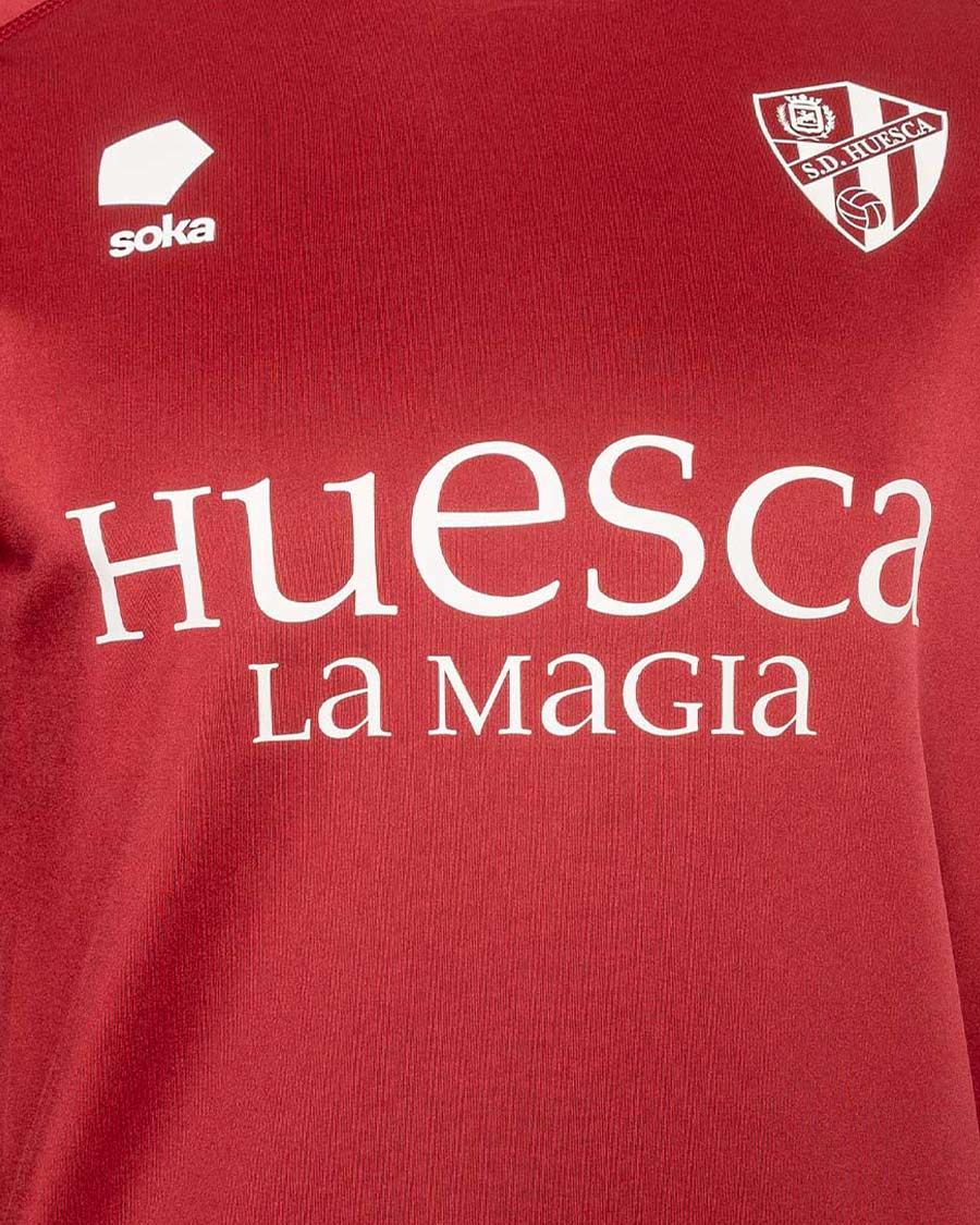 Sudadera SD Huesca Training 2023-2024 Red-White