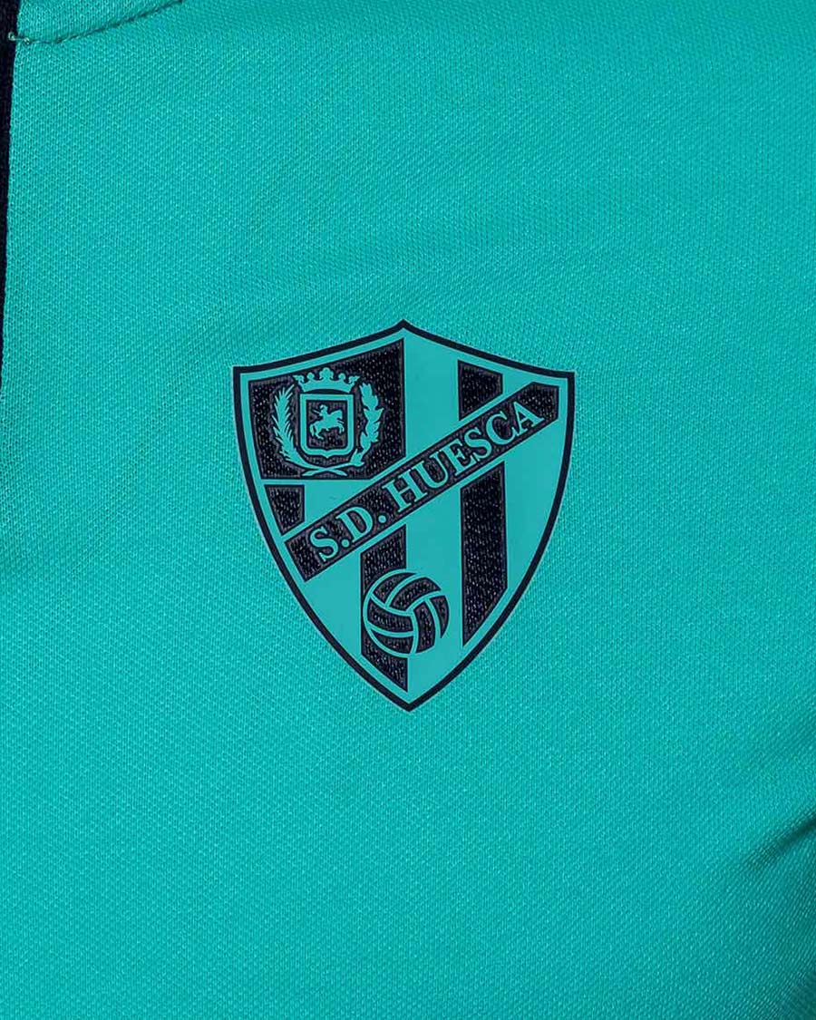 Polo SD Huesca Fanswear 2024-2025 Blue