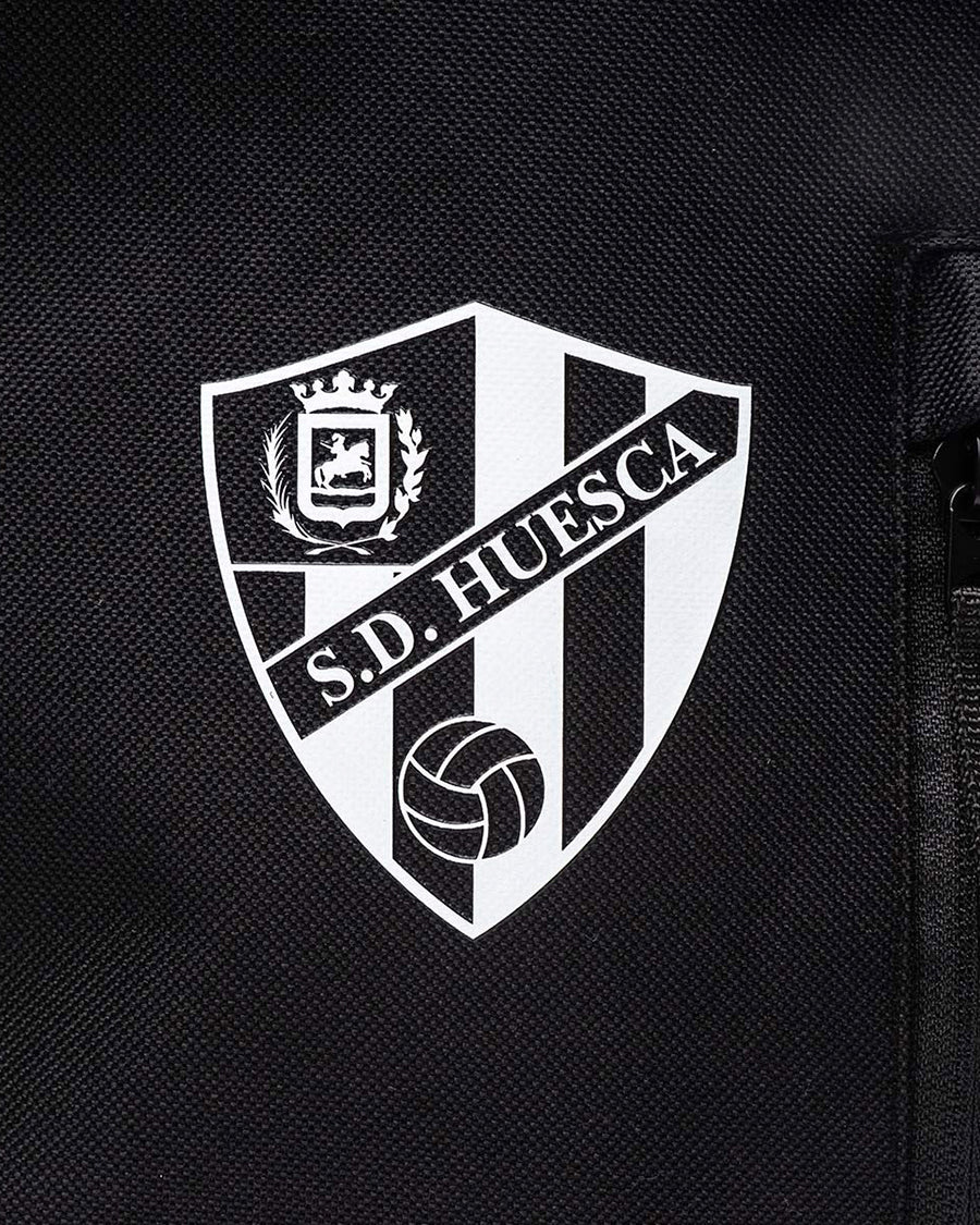 SD Huesca Fanswear Backpack 2023 2024 Black White