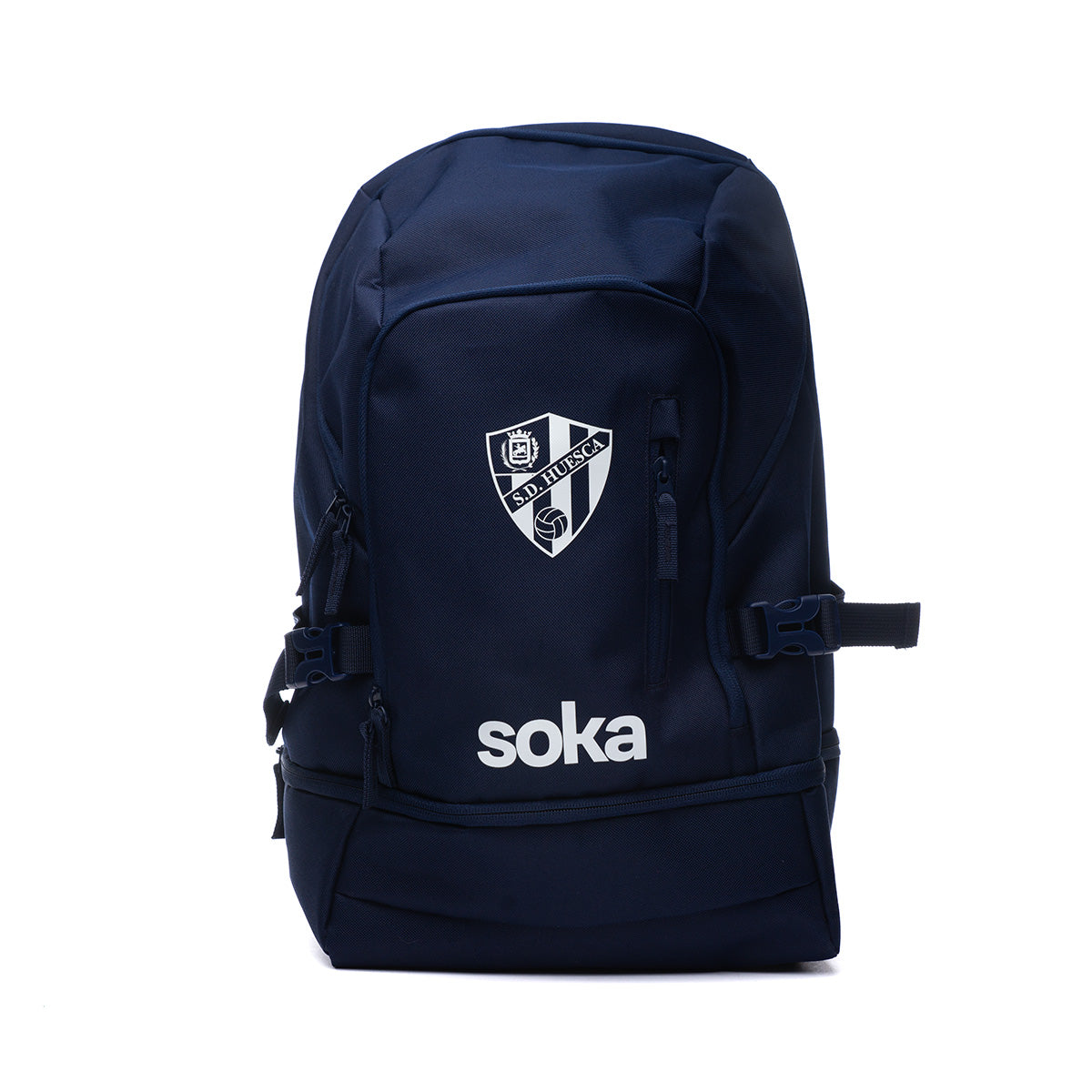 SD Huesca Fanswear Backpack 2023 2024 Navy White