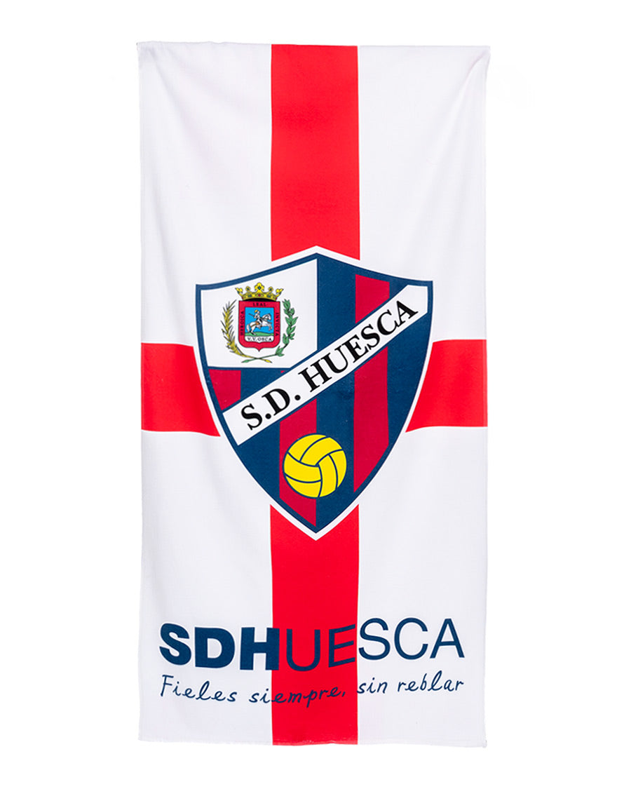 Toalla SD Huesca Away Blanco