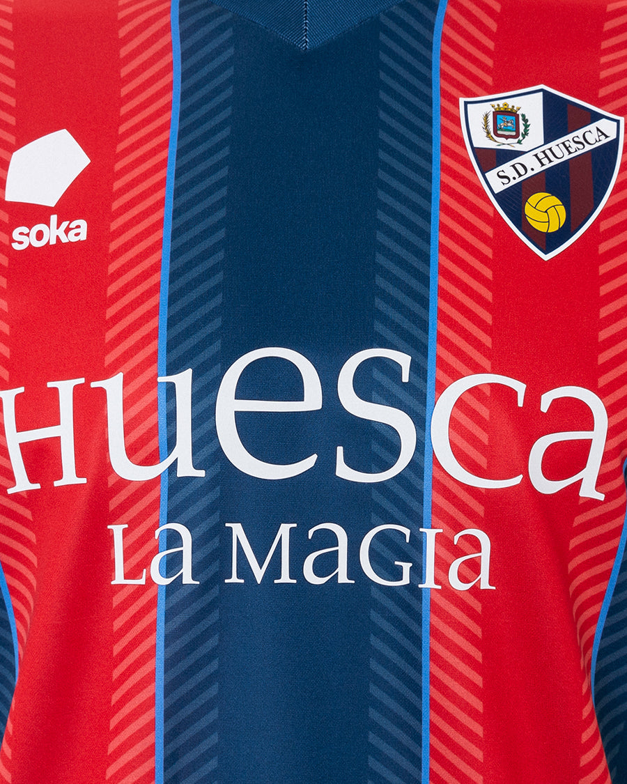 Kids SD Huesca Home Jersey 2023 2024
