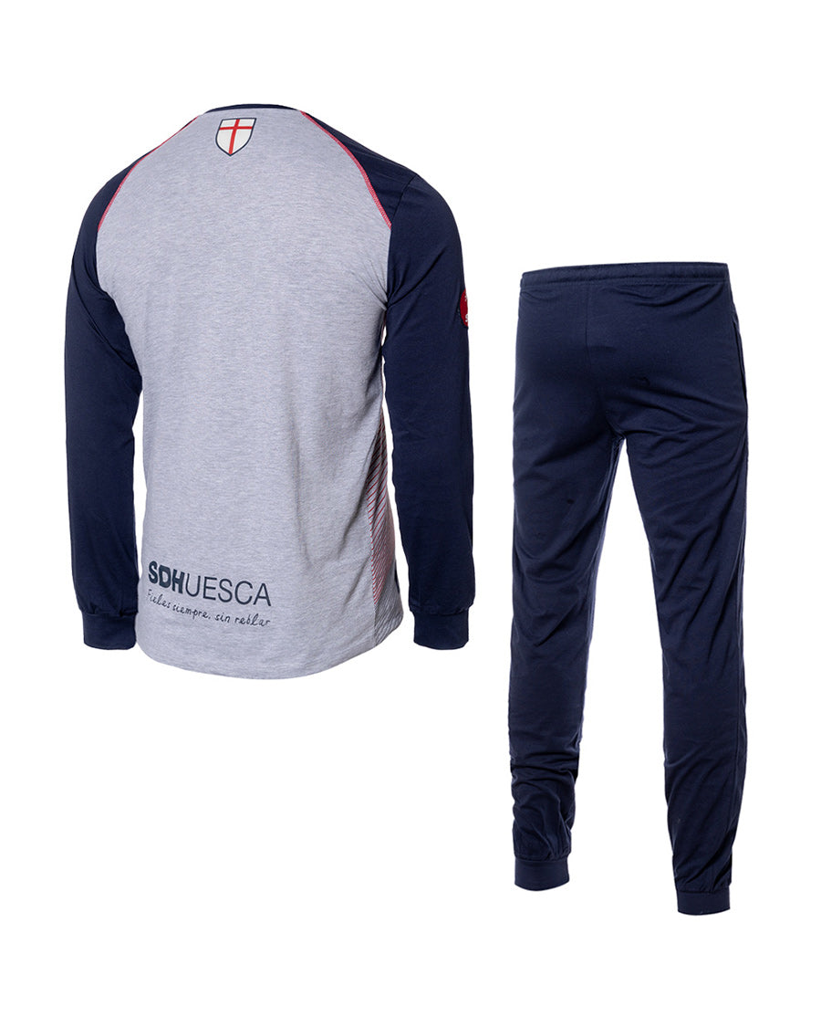 Pijama SD Huesca Marino