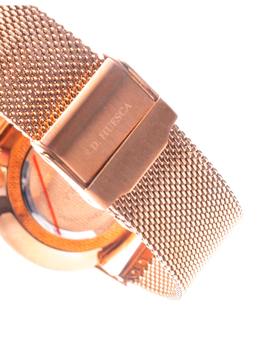 Reloj SD Huesca Dorado