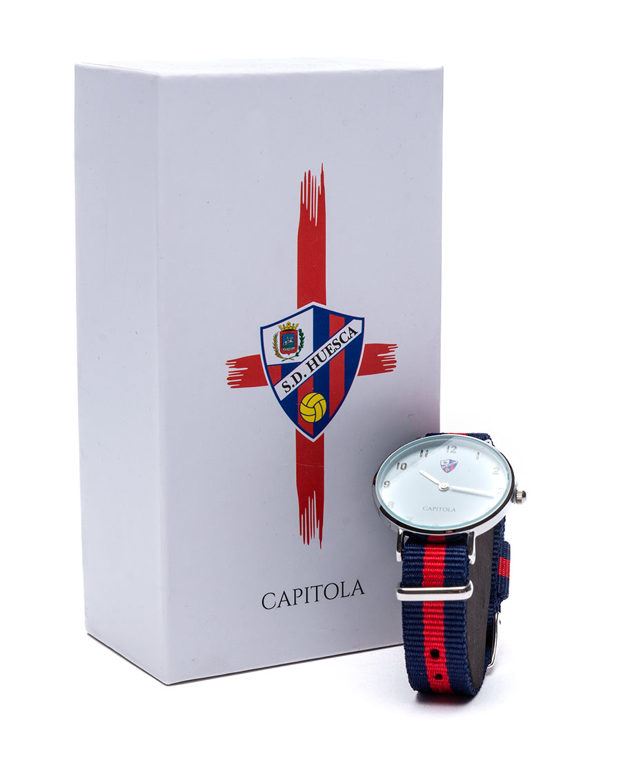 Reloj SD Huesca Azulgrana