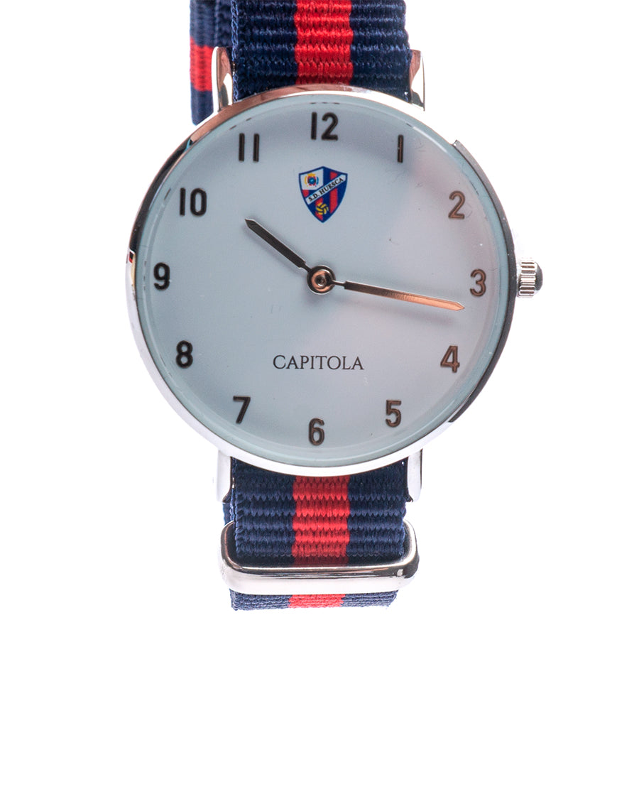 Reloj SD Huesca Azulgrana