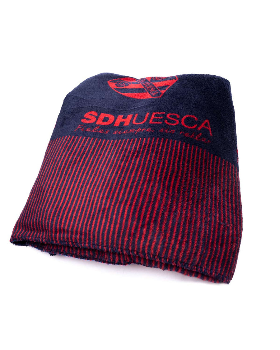Manta SD Huesca Azul Oscuro