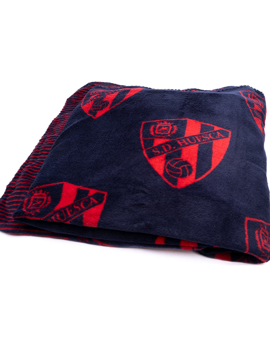 Manta SD Huesca Azul Oscuro