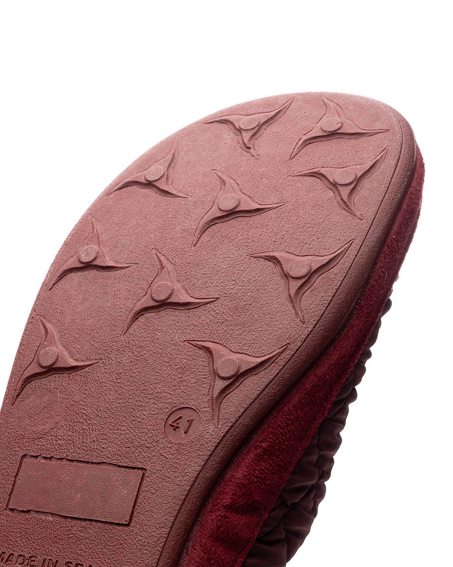 Zapatillas SD Huesca Hogar Granate