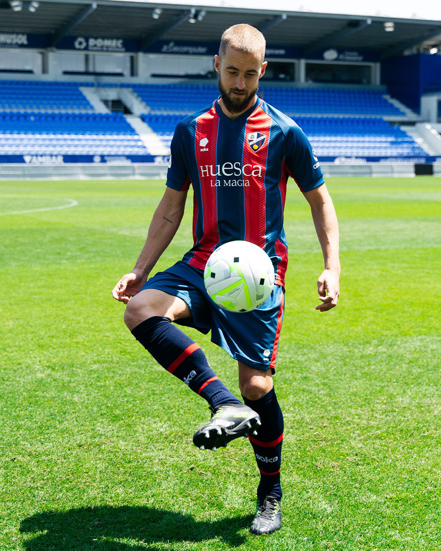 Kids SD Huesca Home Jersey 2023 2024