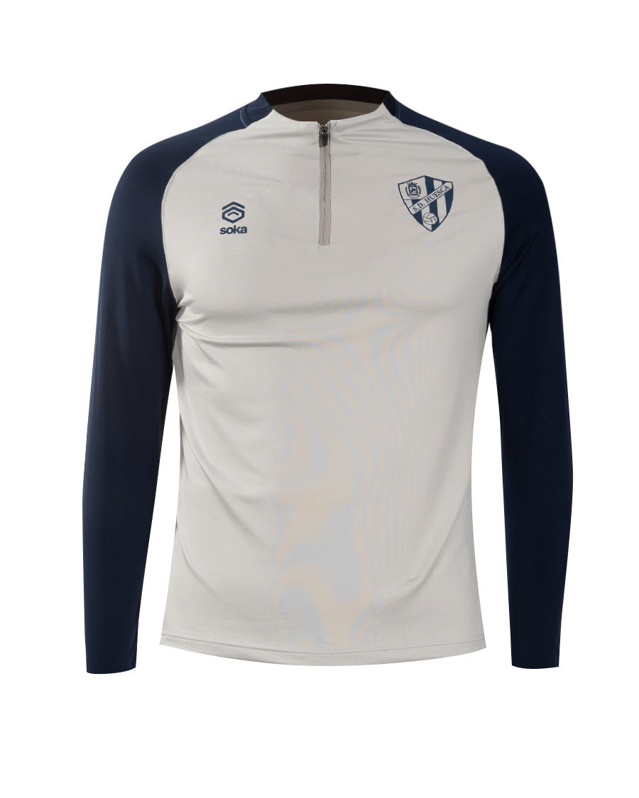 Sudadera Training 2026-2027 Gris Niño