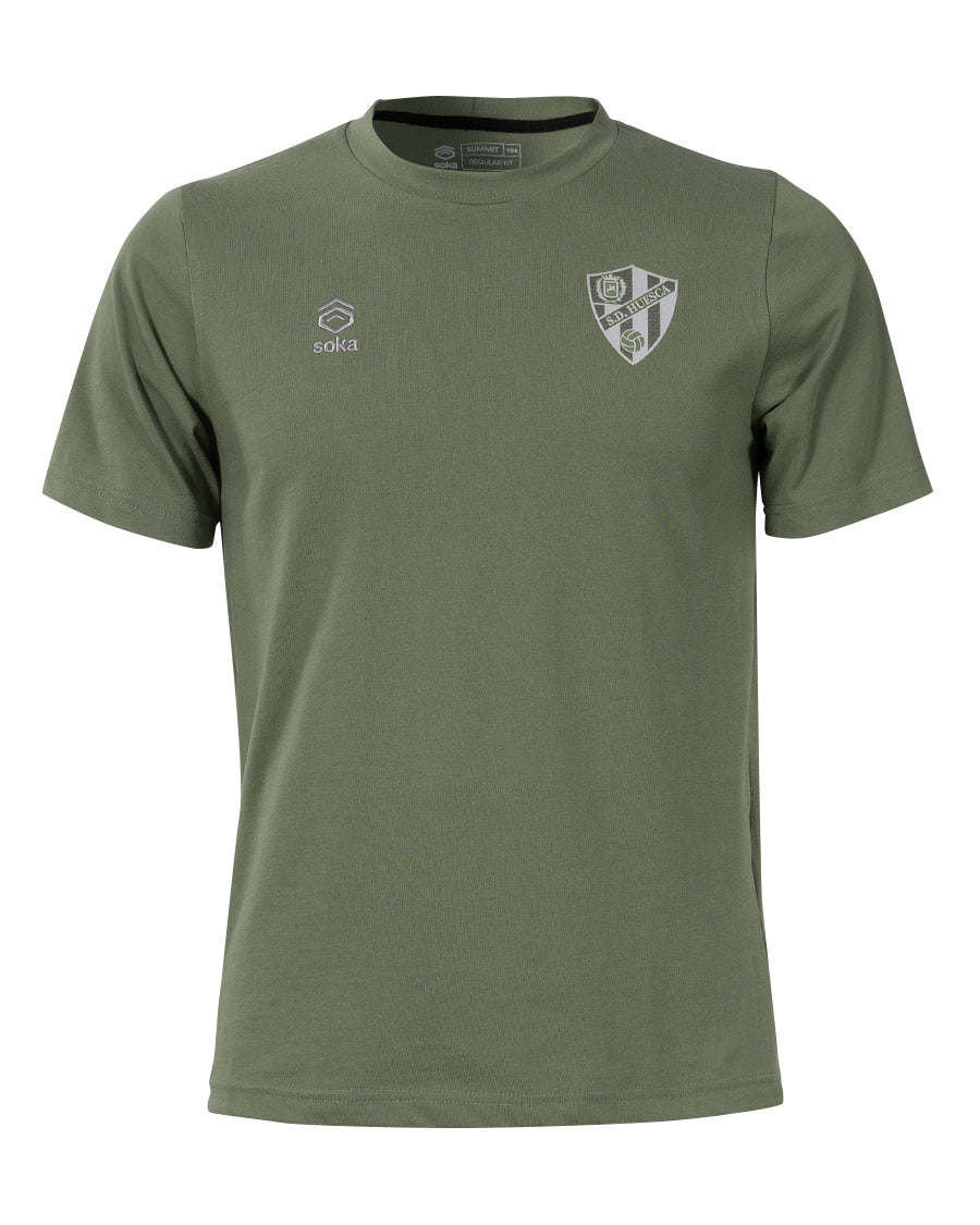 Camiseta Algodón 2026-2027 Verde Niño