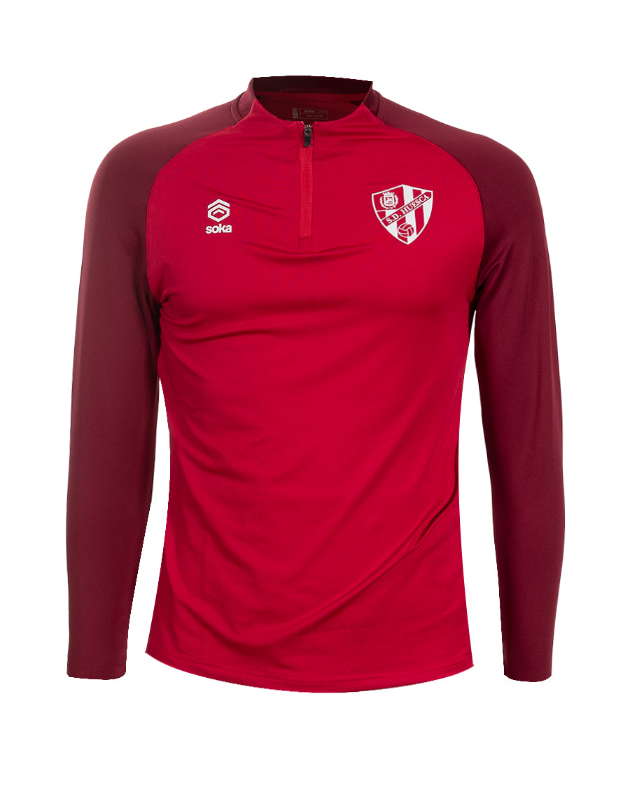 Sudadera Training 2026-2027 Roja Niño