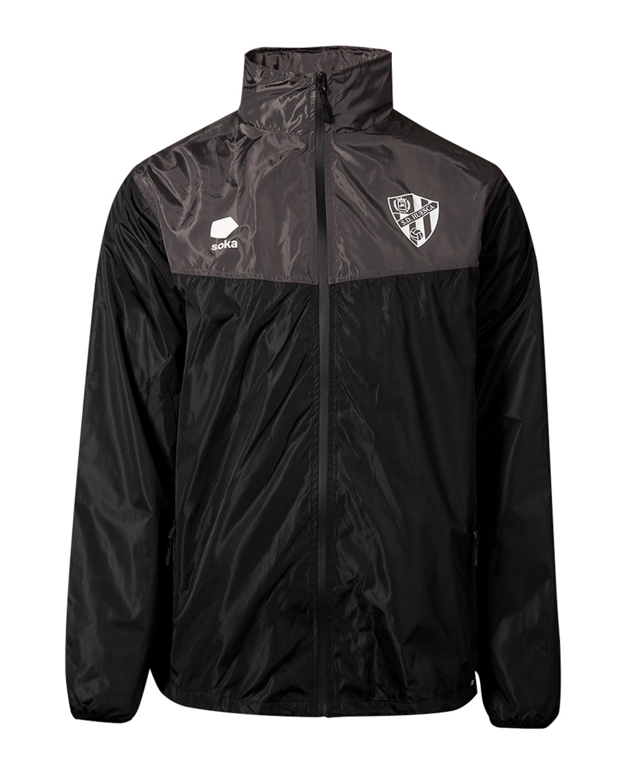 Chubasquero SD Huesca Training 2024-2025 Black