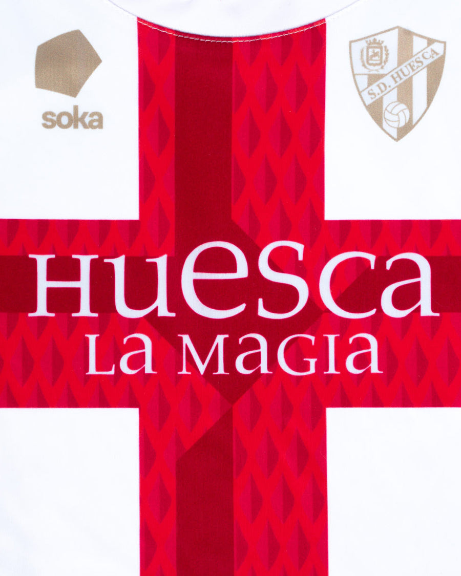 Conjunto SD Huesca Segunda Equipación Bebé 2023-2024