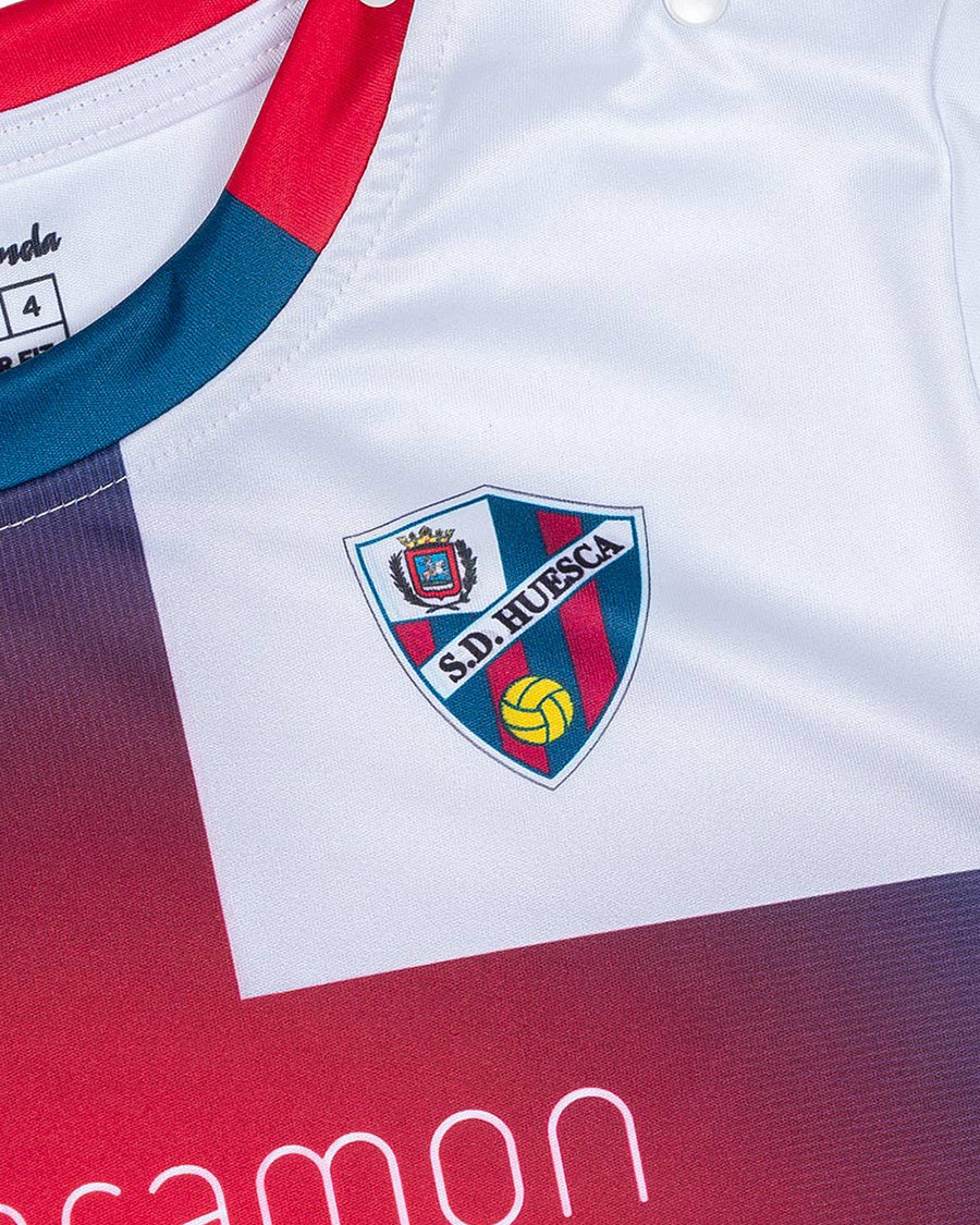 Conjunto SD Huesca Segunda Equipación Bebé 2025-2026