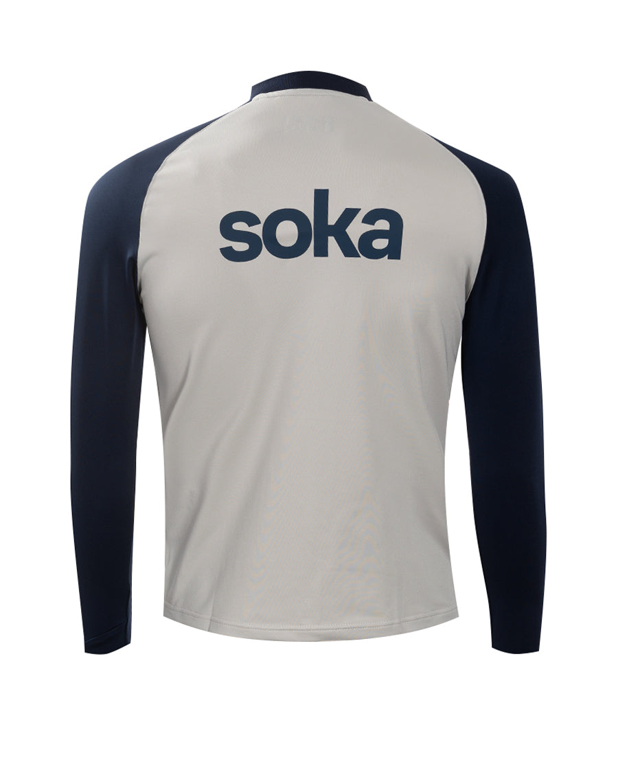 Sudadera Training 2026-2027 Gris Niño