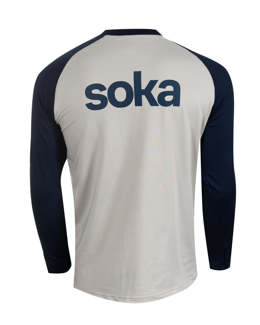Sudadera Training 2026-2027 Gris