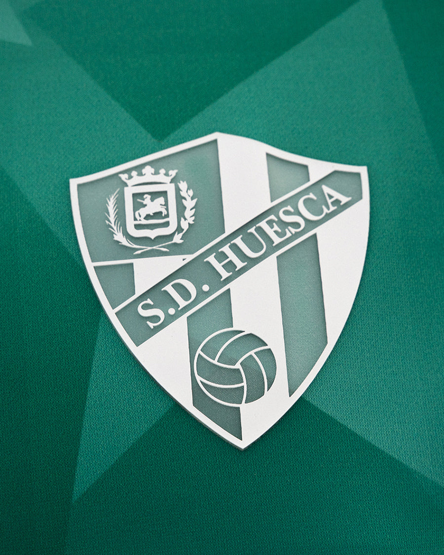 SD Huesca Third Jersey 2023 2024 Green Dark Green White