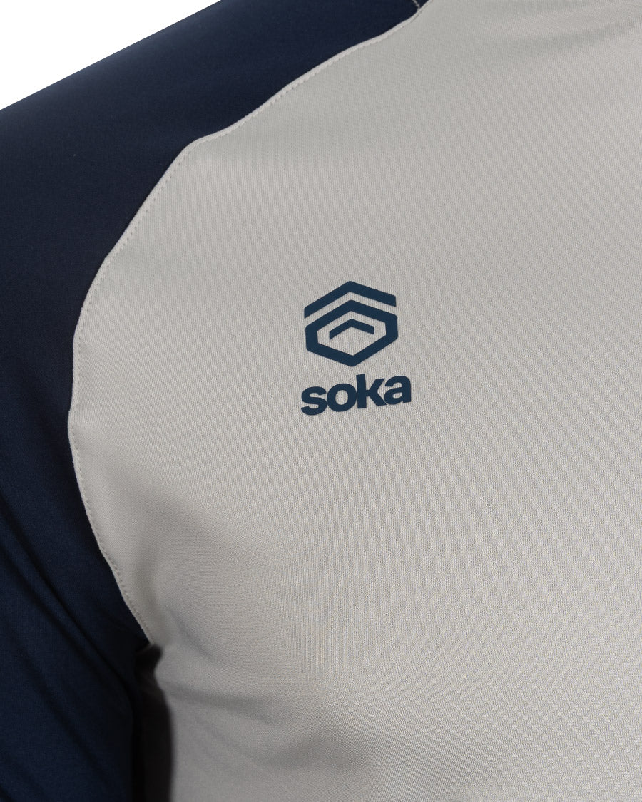 Sudadera Training 2026-2027 Gris