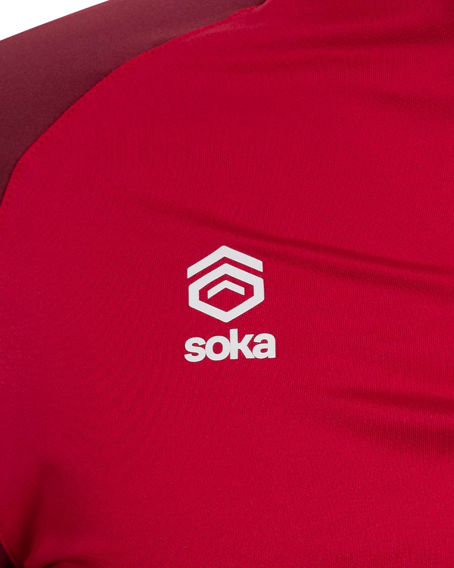 Sudadera Training 2026-2027 Roja Niño