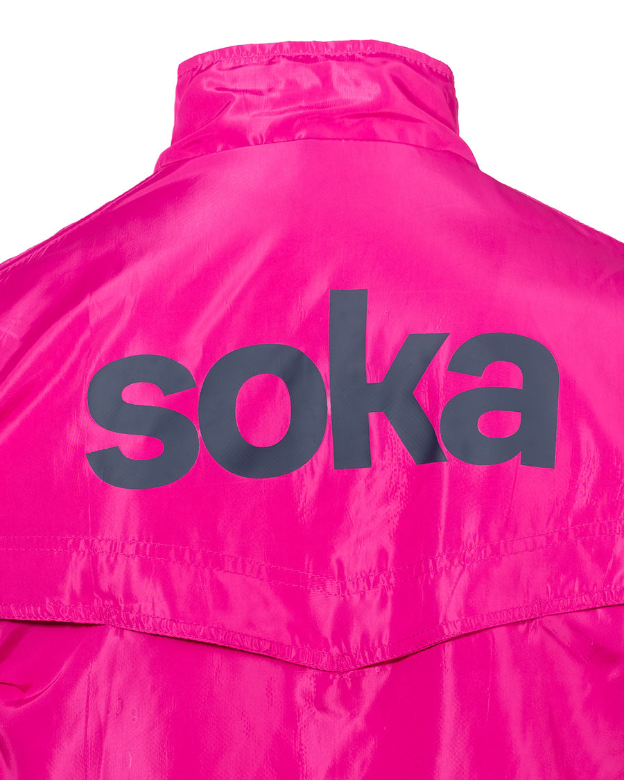 Chubasquero Training Winter 2025-2026 Fucsia