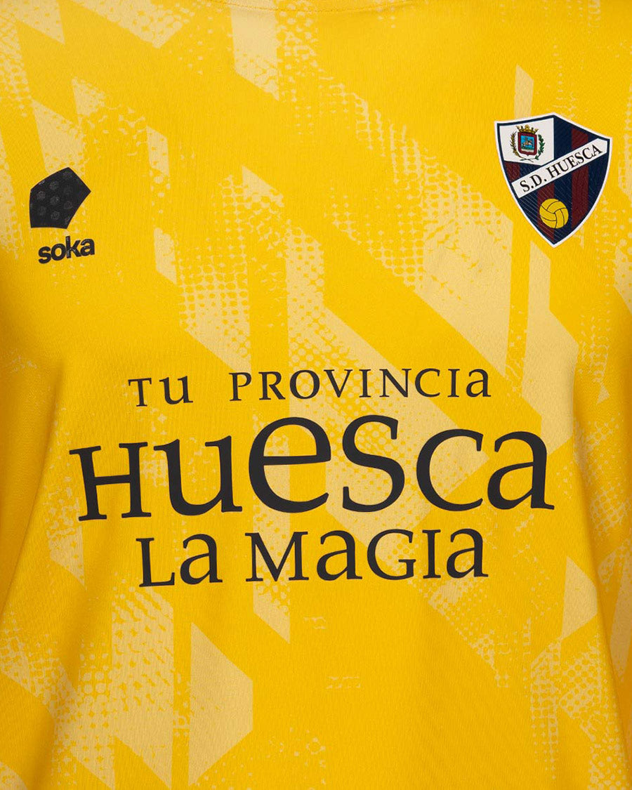 Camiseta SD Huesca Cuarta Equipación Portero 2024-2025 Niño