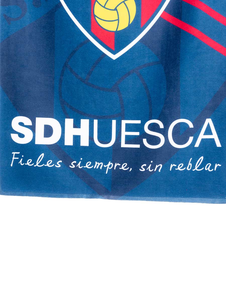 Toalla SD Huesca Home Azulgrana