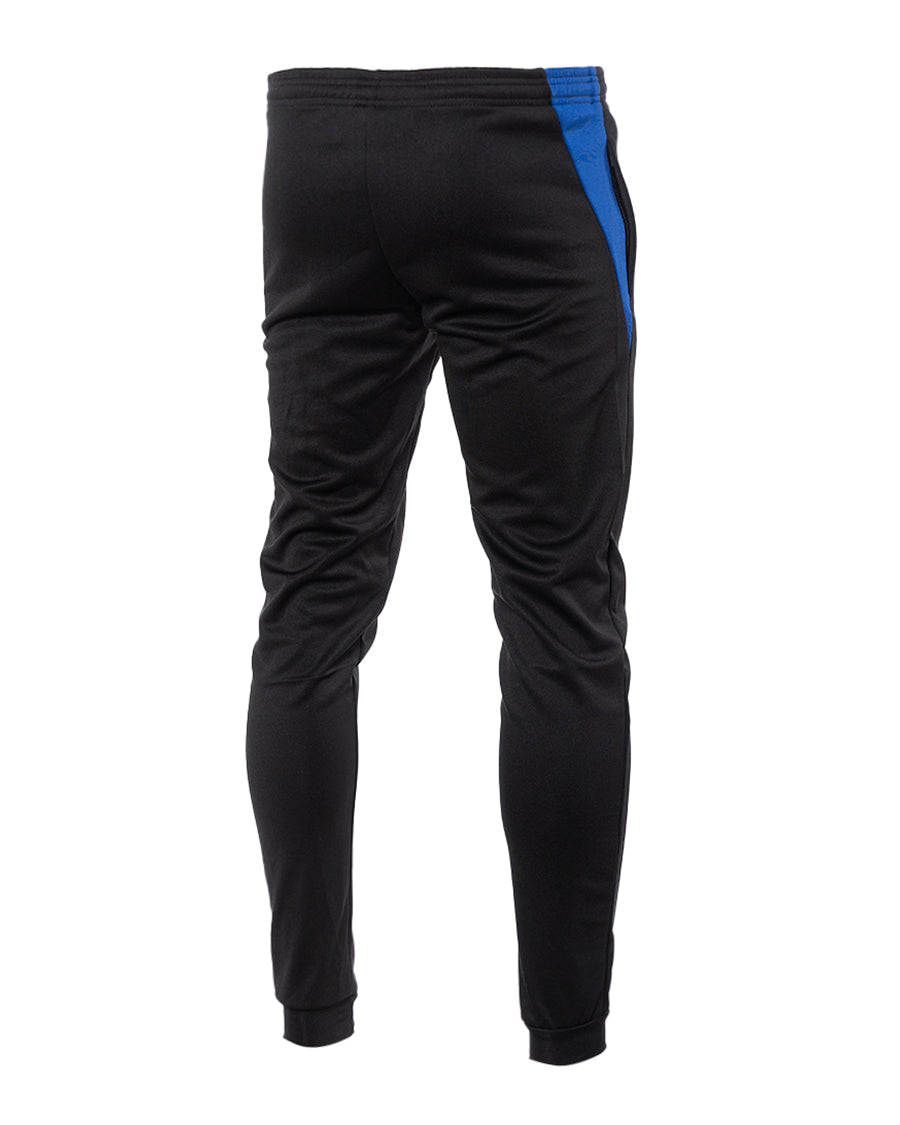 Kids SD Huesca Fanswear Pants 2023 2024 Black Blue