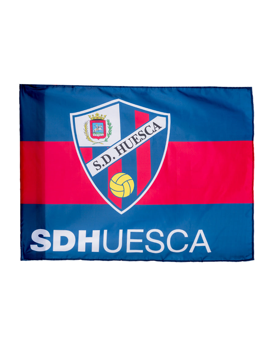 Bandera SD Huesca Estadio Azulgrana