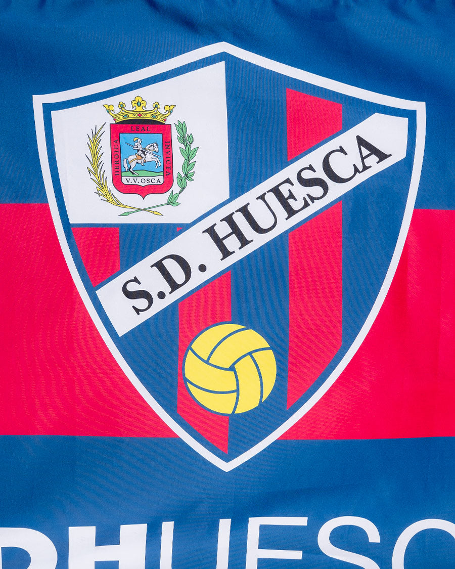 Bandera SD Huesca Estadio Azulgrana