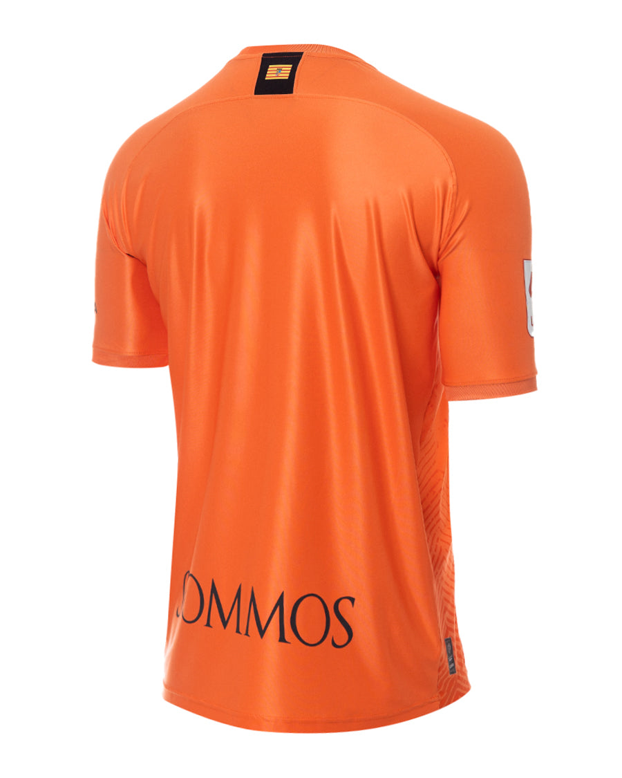 Kids SD Huesca Goalkeeper Home Jersey 2023 2024 Orange Black