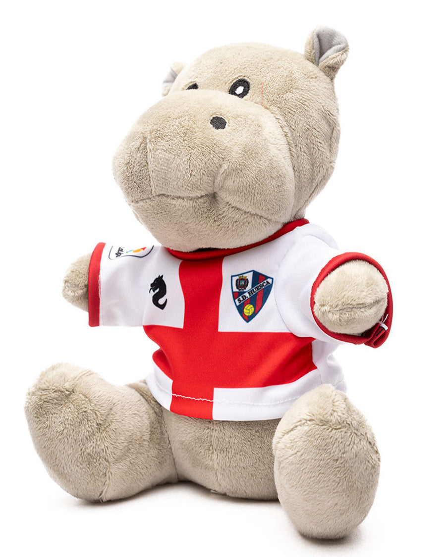 Peluche SD Huesca Hipopótamo Away