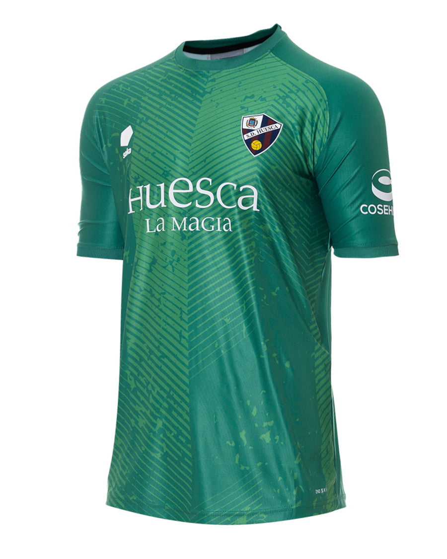 SD Huesca Goalkeeper Away Jersey 2023 2024 Green White